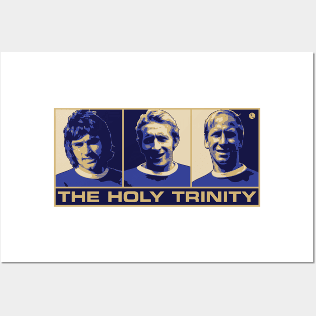 The Holy Trinity '68 Wall Art by DAFTFISH